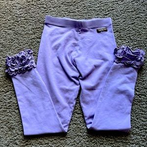 Matilda Jane ruffle leggings - sz 10 - New with out tags